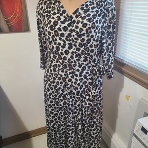 Leopard print Maxi Dress